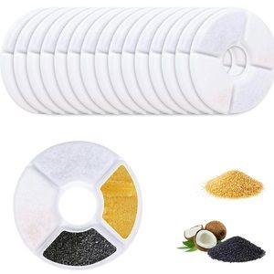 Intpro Cat Water Fountain Filter Replacement 16 Pack  Water Dispenser Filter